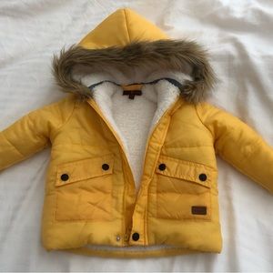 7 For All Mankind Yellow Puffer 2T